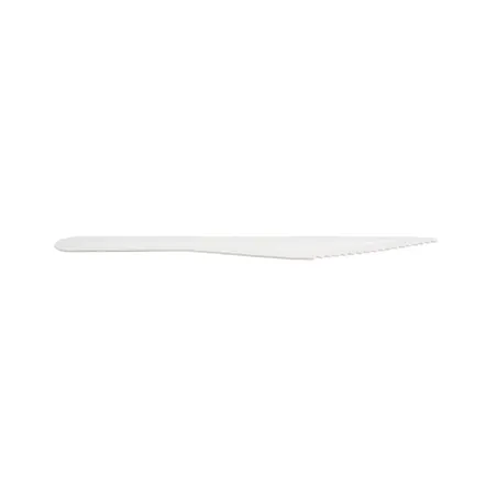COUTEAUX PAPER CUTLERY  960 G/M2 15,8 CM BLANC PAPIER (50 UNITÉ)