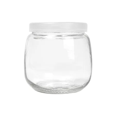 POT AVEC COUVERCLE WAKI GLASS 200 ML Ø 7,3x7,3 CM TRANSPARENT VERRE (72 UNITÉ)