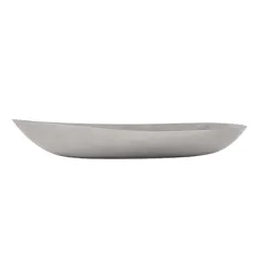 ASSIETTES CREUSES IRREGULIÈRES ARTINOX 'VINTAGE' 700 ML 30x20x4,8 CM ARGENTE INOX (6 UNITÉ)