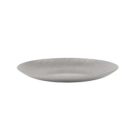 ASSIETTES PLATES ARTINOX 'VINTAGE'  Ø13x1,3 CM ARGENTE INOX (10 UNITÉ)