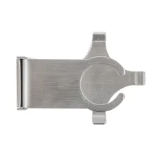 SUPPORT BOUTEILLE DISTRIBUTRICE  500 ML  ARGENTE INOX (4 UNITÉ)