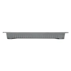 RÉCIPIENTS POUR "SUSHI"  307 ML 18,5x12,9x2 CM ARGENTE RPET (352 UNITÉ)