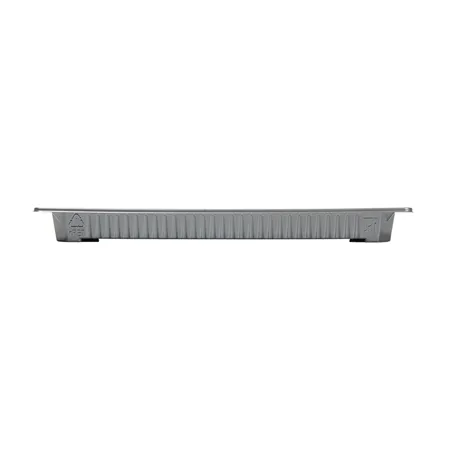 RÉCIPIENTS POUR "SUSHI"  225 ML 22x9x2 CM ARGENTE RPET (328 UNITÉ)