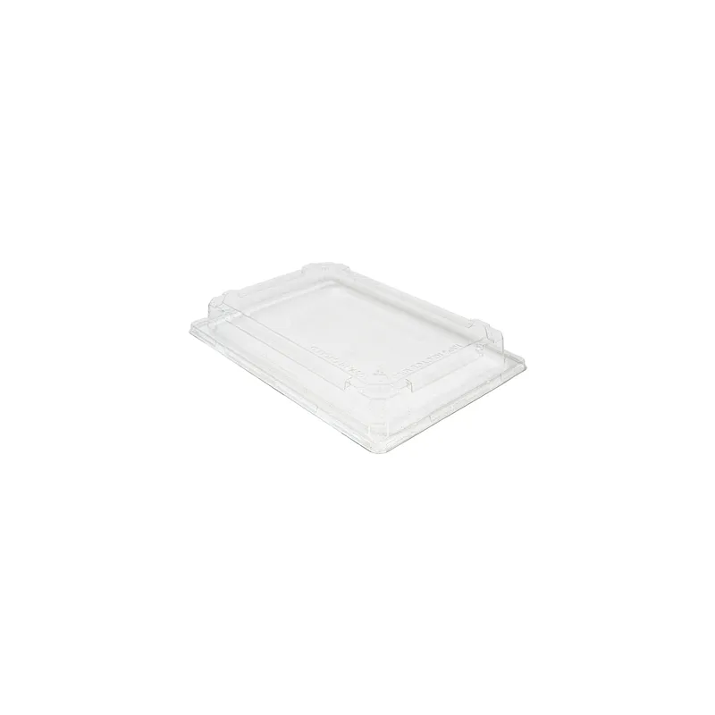COUVERCLES POUR RÉF. 268.00   23,3x15,8x3 CM TRANSPARENT RPET (70 UNITÉ)