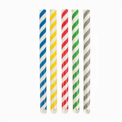 PAILLES DROITES À FRANGES 'BUBBLE TEA'