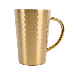 TASSES ARTINOX 350 ML Ø 8,2x12 CM DORE INOX (6 UNITÉ)