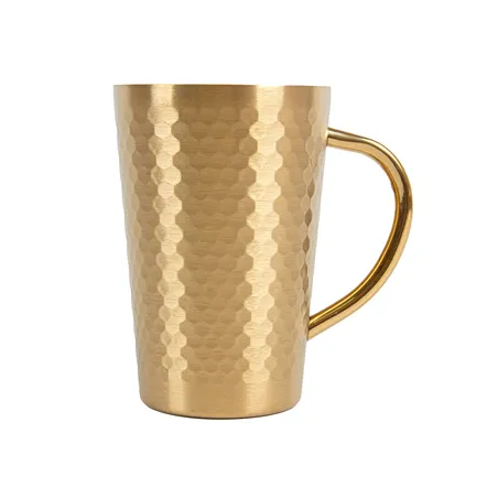 TASSES ARTINOX 350 ML Ø 8,2x12 CM DORE INOX (6 UNITÉ)