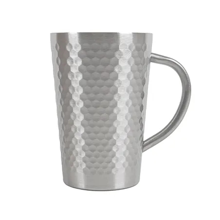TASSES ARTINOX 350 ML Ø 8,2x12 CM ARGENTE INOX (6 UNITÉ)