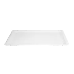 PLATEAUX PÂTISSERIE - MOYENS  300 G/M2 26x18CM BLANC CARTON (250 UNITÉ)