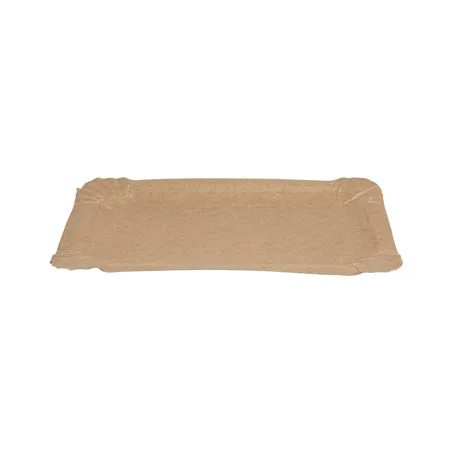 PLATEAUX PÂTISSERIE - PETITS  300 G/M2 17,5x11CM NATUREL KRAFT (250 UNITÉ)