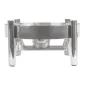 BASE POUR 268.73 37,5x20,5 CM ARGENTE INOX (1 UNITÉ) BASE POUR 268.73