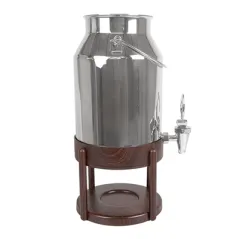 DISTRIBUTEUR POUR BOISSONS CHAUDES 6 L 20,3x27x43,5 CM ARGENTE INOX (1 UNITÉ)
