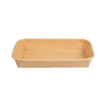 RÉCIPIENTS POUR "SUSHI"  20PE + 280 +16PE G/M2 16x9,1x2,4 CM NATUREL KRAFT (800 UNITÉ)