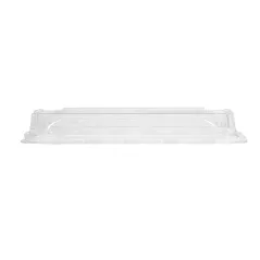 COUVERCLES POUR CODES 268.84/85   22,1x9,1x3,2 CM TRANSPARENT PET (600 UNITÉ)