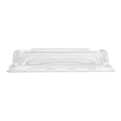 COUVERCLES POUR CODES 268.86/87   16,5x11,5x3,2 CM TRANSPARENT PET (600 UNITÉ)