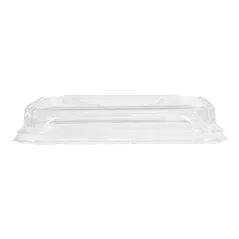 COUVERCLES POUR CODES 268.88/89   18,5x12,9x3,2 CM TRANSPARENT PET (600 UNITÉ)