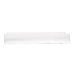 PLATEAU PRODUITS D'ACCUEIL   24x6,8x3,7 CM TRANSPARENT METACRYLATE (1 UNITÉ)