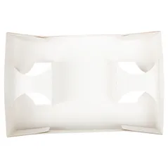 PLATEAUX TRANSPORT 1 VERRE+1 COMPART. THEPACK  25,3x17x6,5 CM NATUREL CARTON NANO-MICRO (300 UNITÉ)