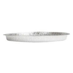 RÉCIPIENTS TARTELETTES 1122 ML Ø 27,8/24,9x2,2 CM ALUMINIUM (100 UNITÉ)