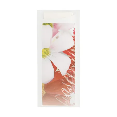 SACS POUR COUVERTS + SERVIETTE