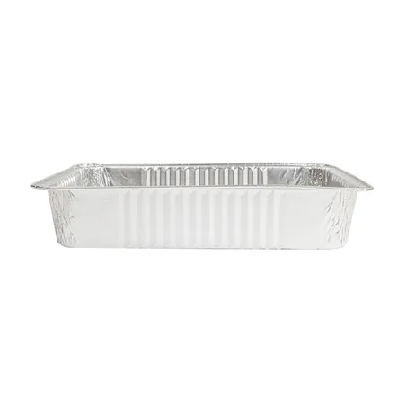 RÉCIPIENTS RECTANGULAIRES  2130 ML 27x21x4,8 CM ALUMINIUM (600 UNITÉ)
