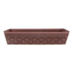 MOULES CUISSON PÂTISSERIE  140 G/M2 20x6,5x4,5 CM MARRON CELLULOSE (500 UNITÉ)