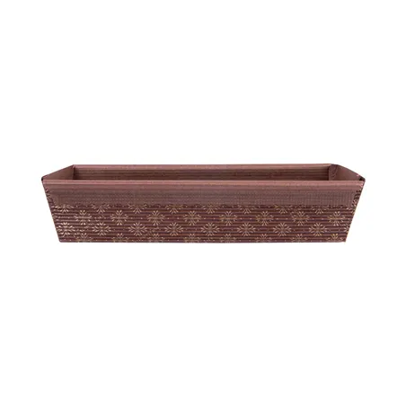 MOULES CUISSON PÂTISSERIE  140 G/M2 20x6,5x4,5 CM MARRON CELLULOSE (500 UNITÉ)