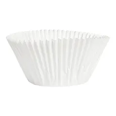 CAPSULES PETIT FOURS  50 G/M2 Ø 5,7x4,8 CM BLANC PARCH.INGRAISSABLE (500 UNITÉ)