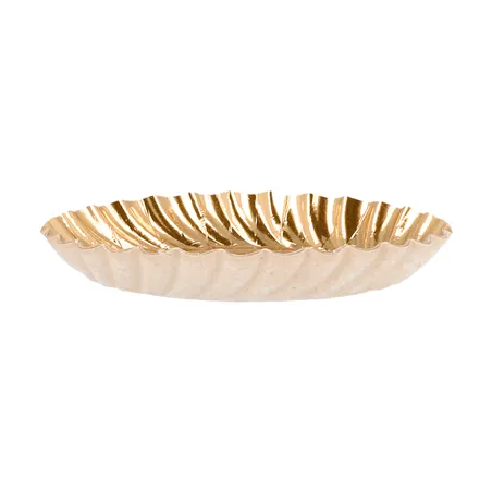 MINI PLATEAUX  325 G/M2 Ø 5,5 CM OR CARTON (100 UNITÉ)