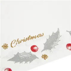 SETS DE TABLE 'NOËL'  48 G/M2 31x43 CM BLANC CELLULOSE (2000 UNITÉ)