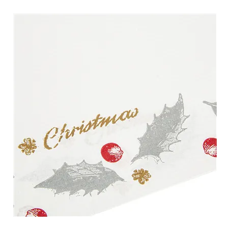 SETS DE TABLE 'NOËL'  48 G/M2 31x43 CM BLANC CELLULOSE (2000 UNITÉ)