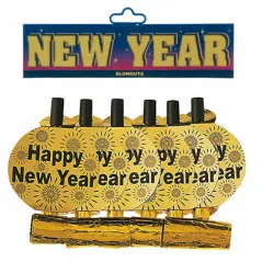 6 LANGUES DE BELLE-MERE "HAPPY NEW YEAR"