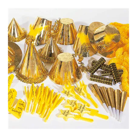 ASSORTIMENT COTILLON HOLOGRAFIQUE 20 PERSONNES