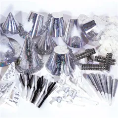 ASSORTIMENT COTILLON HOLOGRAFIQUE 20 PERSONNES