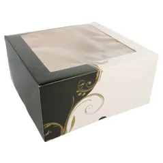 BOÎTES PÂTISSERIES AVEC FENÊTRE