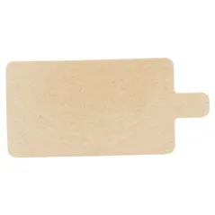 CARTONS PÂTISSERIE DEUX FACES  1100 G/M2 5,5x9,5 CM CHOCOLAT/PRALINÉ CARTON (200 UNITÉ)
