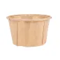 POTS TRAITEUR PAPIER PLISSÉ PFAS FREE 60 ML 80 G/M2 Ø5,5/3,9x3,5 CM NATUREL PARCH.INGRAISSABLE (250 UNITÉ) POTS TRAITEUR PAPIER PLISSÉ
