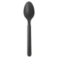 CUILLÈRES 16 CM NOIR CPLA (1000 UNITÉ) CUILLÈRES