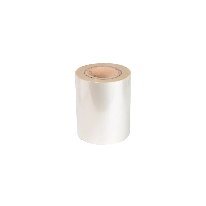 FILM POUR THERMO FIXER  37,2G/M2 - 28µ 0,19x600 M TRANSPARENT PET (1 UNITÉ)