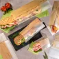 SACHETS POUR SANDWICHES AVEC FENÊTRE ECO