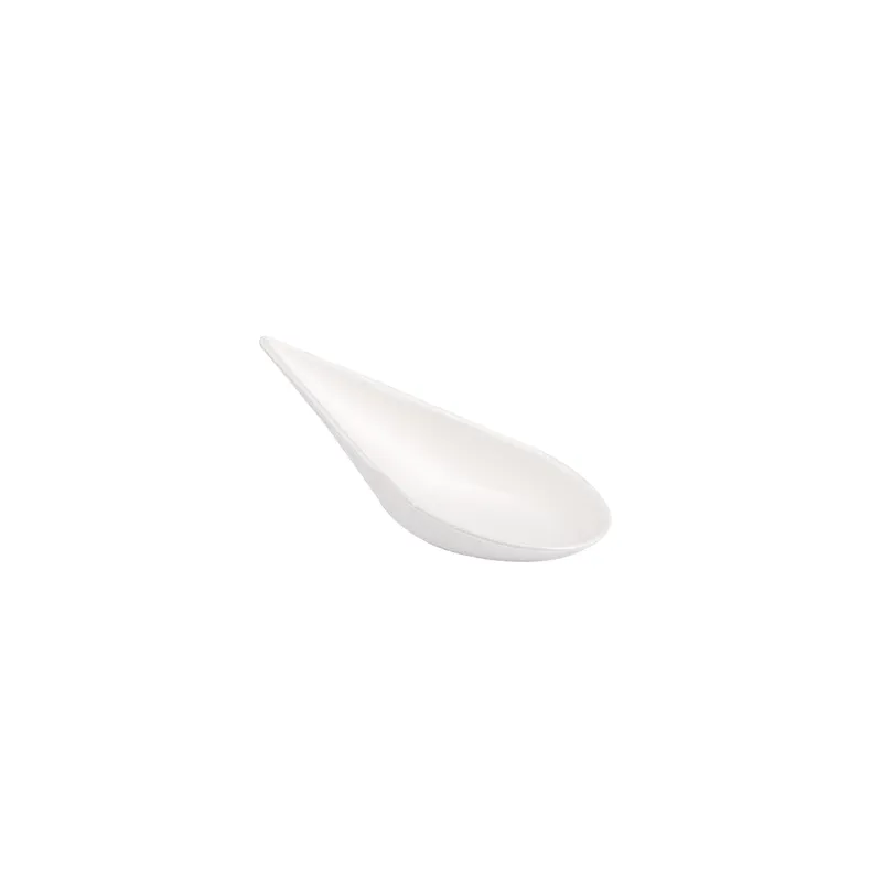 RÉCIPIENT À CUILLÈRE BIONIC  10,5x3,6x2,7 CM BLANC BAGASSE (1000 UNITÉ)