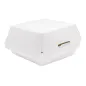 BOÎTES MINI BURGER 250 G/M2 7,3x7,7x5 CM BLANC CARTON (500 UNITÉ) BOÎTES MINI BURGER