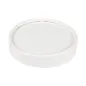 COUVERCLES POTS À GLACES 120 ML 280 + 18 PE G/M2 Ø7,7 CM BLANC CARTON (1000 UNITÉ) COUVERCLES POTS À GLACES
