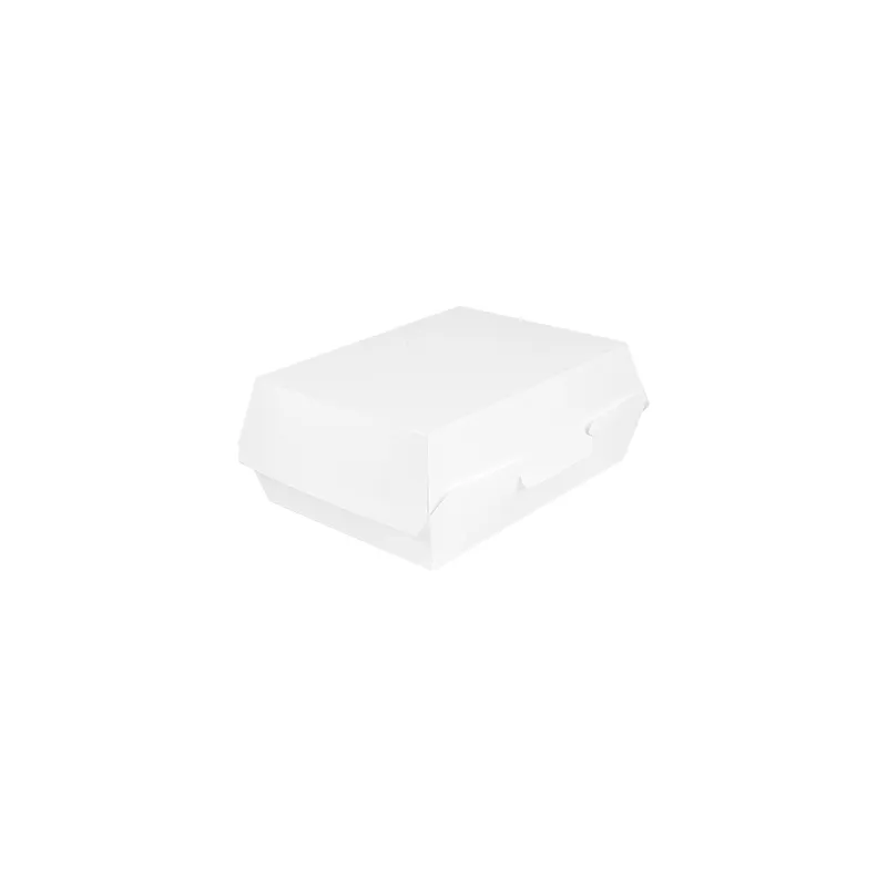 BOÎTES "LUNCH BOX B" THEPACK  22,5x17x8,5 CM BLANC CARTON NANO-MICRO (300 UNITÉ)