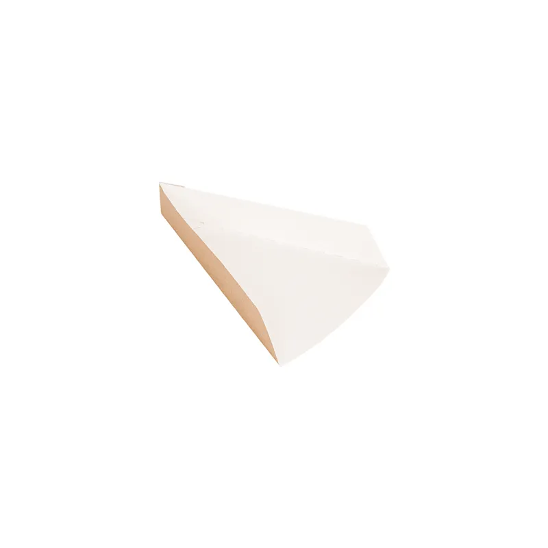 PELLES TRIANGULAIRES PIZZA THEPACK  21x16,5x3,5 CM NATUREL CARTON NANO-MICRO (1200 UNITÉ)