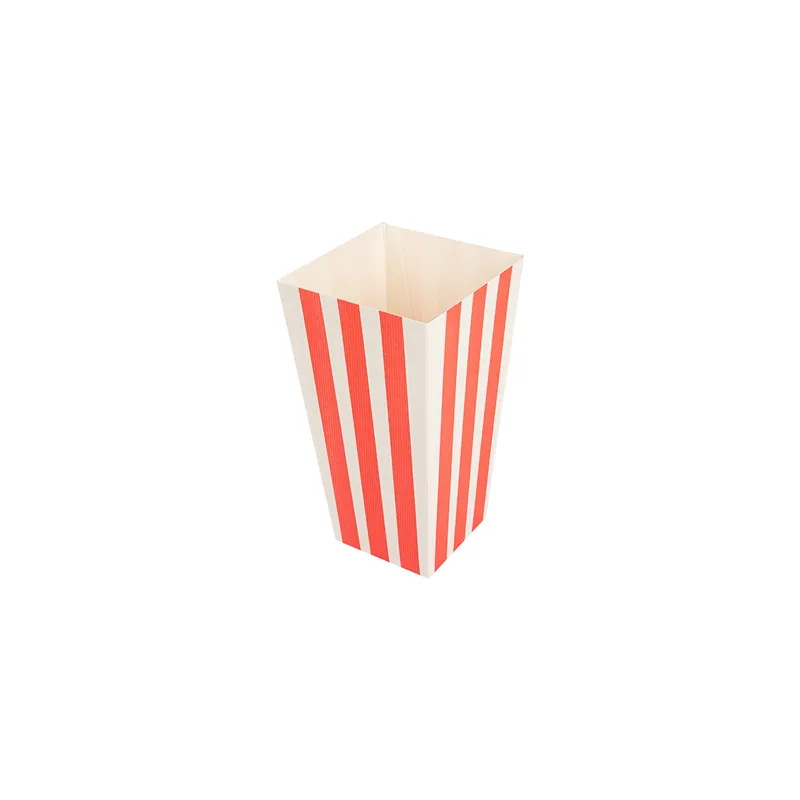 RECIPIENTS POP-CORNS THEPACK 'STRIPES' 2 L 8x11x20,5 CM BLANC CARTON NANO-MICRO (600 UNITÉ) RECIPIENTS POP-CORNS THEPACK 'STRIPES' 2 L 8x11x20,5 CM BLANC CARTON NANO-MICRO (600 UNITÉ)
