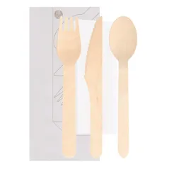 SET 4/1 COUVERTS +SERVIETTE