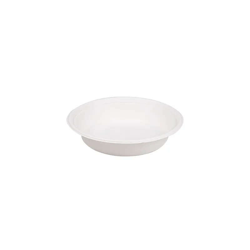 BOLS BIONIC 900 ML Ø 20,8x4,4 CM BLANC BAGASSE (400 UNITÉ) BOLS BIONIC 900 ML Ø 20,8x4,4 CM BLANC BAGASSE (400 UNITÉ)