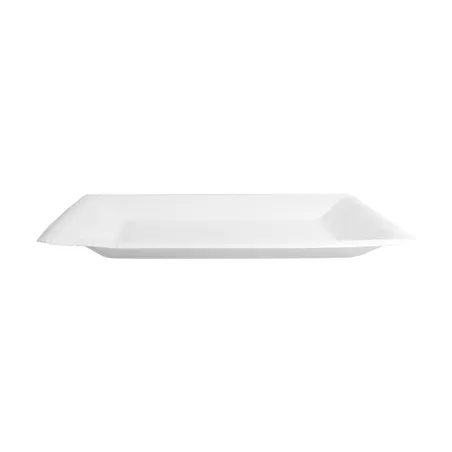 ASSIETTES CARRÉES  220 G/M2 18x18 CM BLANC CARTON (400 UNITÉ)
