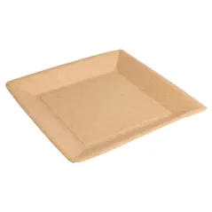 ASSIETTES CARRÉES LAQUÉS